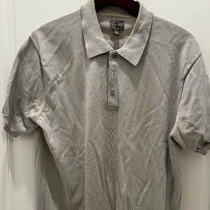 Calvin Klein Gray Polo Shirt